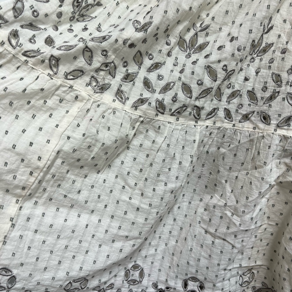 RahiCali Anthropologie Natural Rahi Ventura Cotton Dobby Midi Dress - Picture 7 of 7